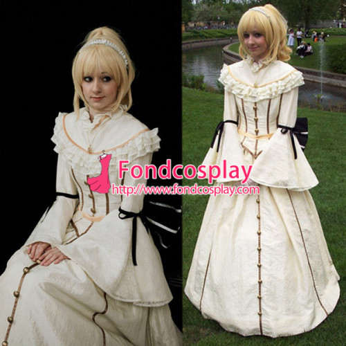 Victorian Rococo Gown Ball Costume Gothic Punk  Costume Tailor-Made[G1084]