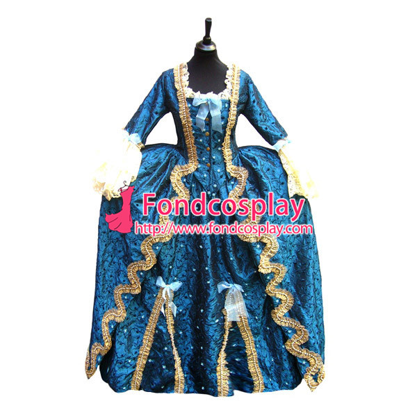 Victorian Rococo Gown Ball Costume Gothic Costume Tailor-Made[G1141]