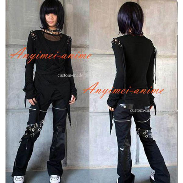 Gothic Lolita Punk Fashion Shirt Cosplay Costume Tailor-Made[CK1216]