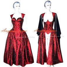 O Dress The Story Of O With Bra Red Taffeta Dress Cosplay Costume Tailor-Made[G316]