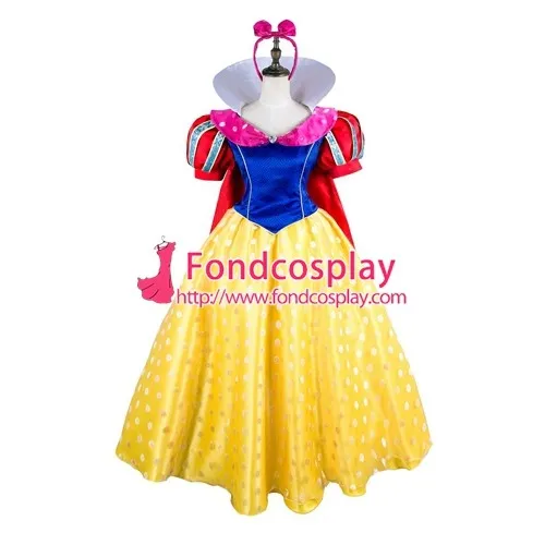 Snow White Princess New Version Outfit Cape Movie Costume Cosplay[G1779]