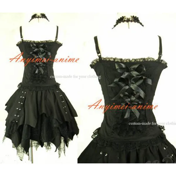 Gothic Lolita Punk Fashion Jacket Dress Cosplay Costume Tailor-Made[CK1023]