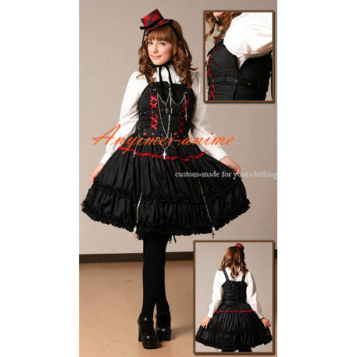 Gothic Lolita Punk Fashion Dress Cosplay Costume Tailor-Made[CK1059]