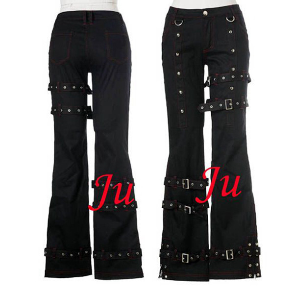 Gothic Tripp Punk Fashion Pants Trousers Cosplay Costume Custom-Made[CK891]