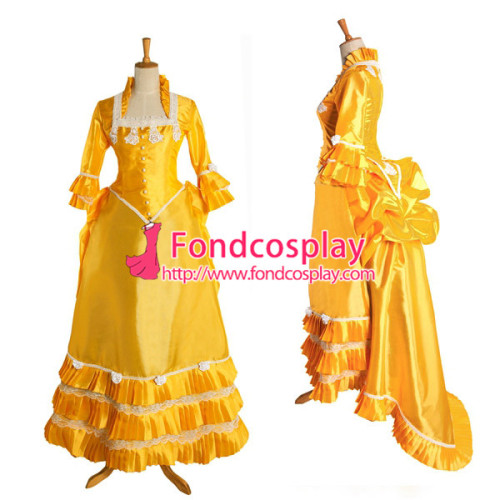 Victorian Rococo Gown Ball Outfit Gothic Punk Costume Tailor-Made[G1033]