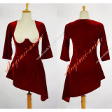 O Dress The Story Of O Velvet Dress Cosplay Costume Tailor-Made[G612]