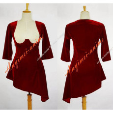 O Dress The Story Of O Velvet Dress Cosplay Costume Tailor-Made[G612]