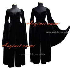 O Dress The Story Of O With Bra Velvet Gothic Dress Cosplay Costume Custom-Made[G561]