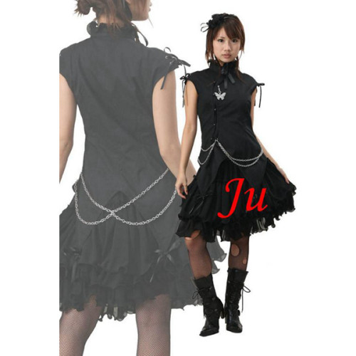 Gothic Lolita Punk Fashion Dress Outfit Cosplay Costume Tailor-Made[CK543]