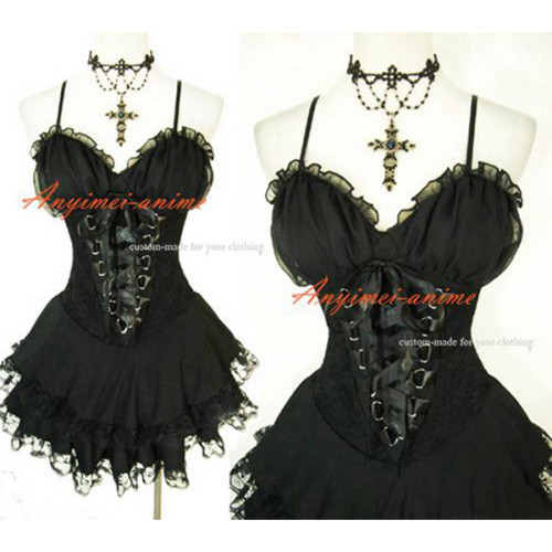 Gothic Lolita Punk Fashion Dress Cosplay Costume Tailor-Made[CK989]