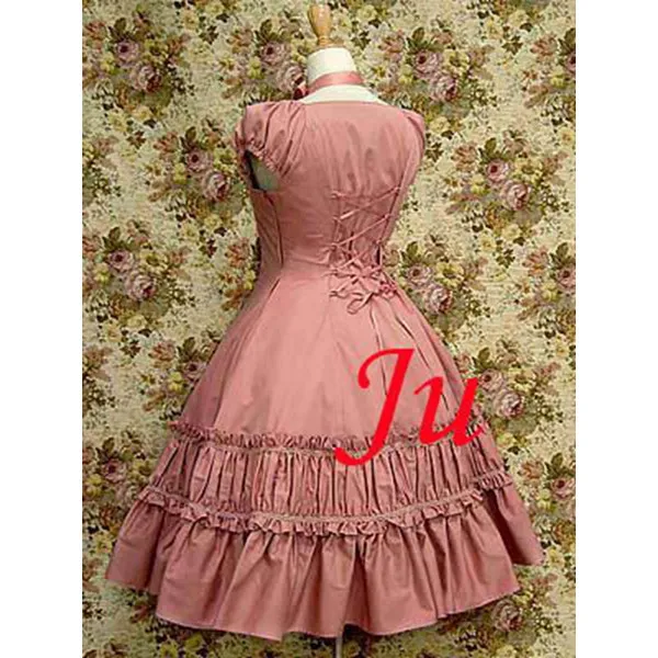Gothic Lolita Punk Fashion Dress Cosplay Costume Tailor-Made[CK861]