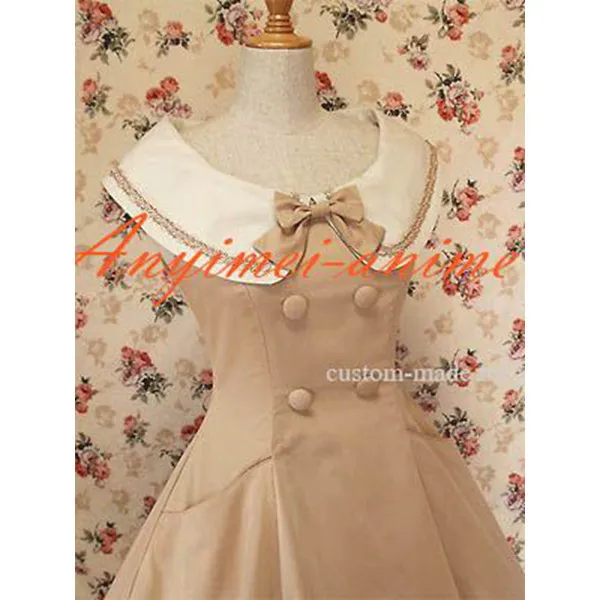 Gothic Lolita Punk Fashion Dress Cosplay Costume Tailor-Made[CK1133]