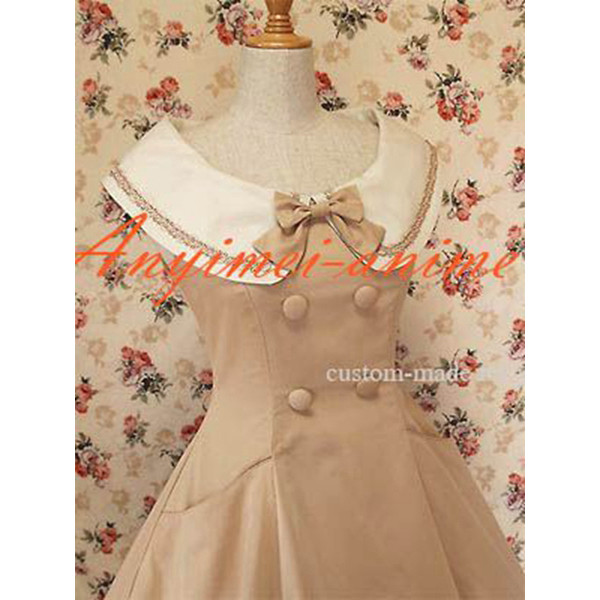 Gothic Lolita Punk Fashion Dress Cosplay Costume Tailor-Made[CK1133]