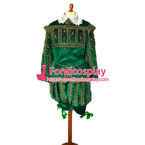 Halloween Medieval Gown Men'S Outfit Carnival Of Venice Mask Ball Cosplay Costume Tailor-Made[G954]