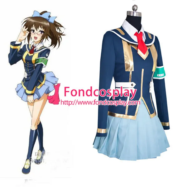 Medaka Box School Uniform Dress Cosplay Costume Tailor Made[G877]