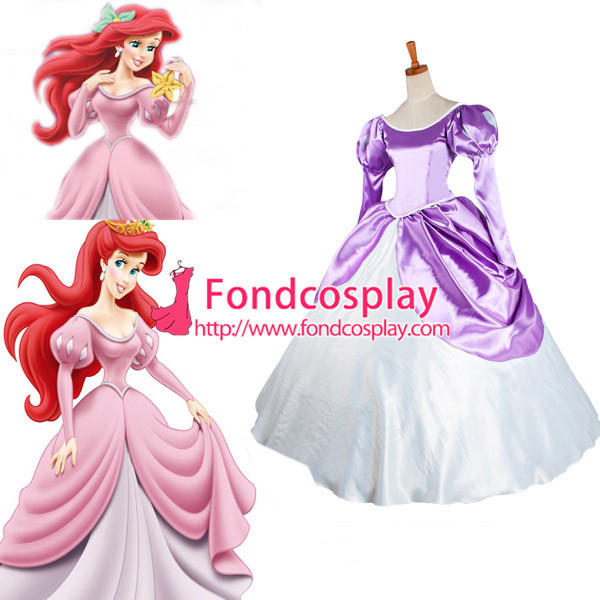 Princess Ariel Dress Movie Costume Cosplay Tailor-Made[G1089]