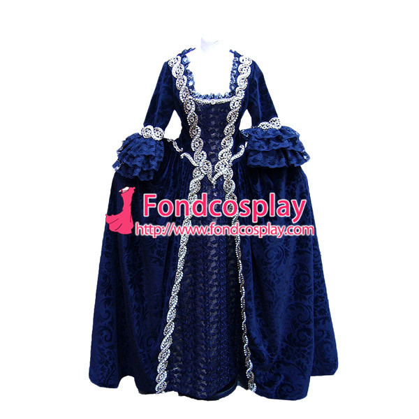 Victorian Rococo Medieval Gown Ball Dress Gothic Evening Dress Cosplay Costume Tailor-Made[G957]