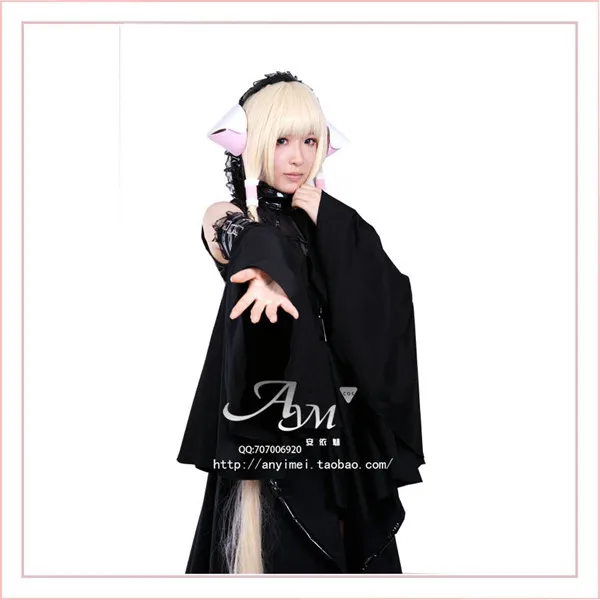 Gothic Lolita Chii Chobits Freya Cotton Dress Cosplay Costume Tailor-Made[CK196]