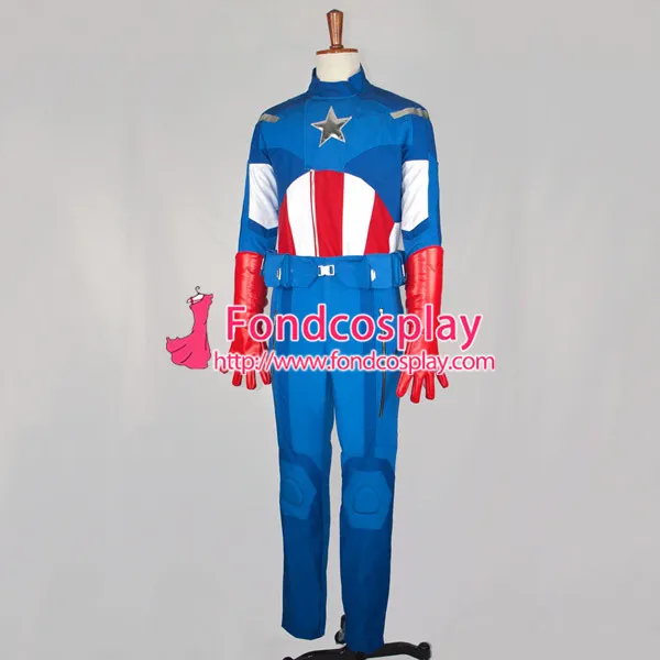 Captain America Steve Rogers Avengers Jacket Coat Movie Cosplay Costume Tailor-Made[G814]