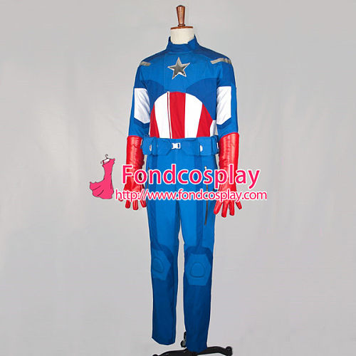 Captain America Steve Rogers Avengers Jacket Coat Movie Cosplay Costume Tailor-Made[G814]