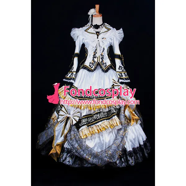 Versailles Hizaki Visual J Rock Outfit Dress Cosplay Costume Custom-Made[G730]