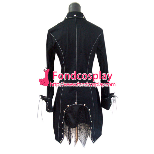 US$ 178.10 - Gothic Lolita Punk Pink Wool Coat With Cape Cosplay Costume  Tailor-Made[CK876] 