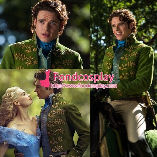 Cinderella-Prince Charming Costume Movie Cosplay Costume Tailor-Made[G1647]