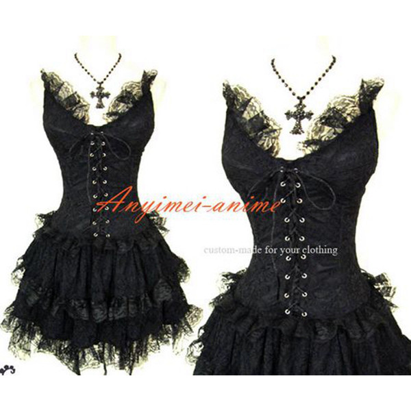 Gothic Lolita Punk Fashion Corset-Skirt Dress Cosplay Costume Tailor-Made[CK1256]