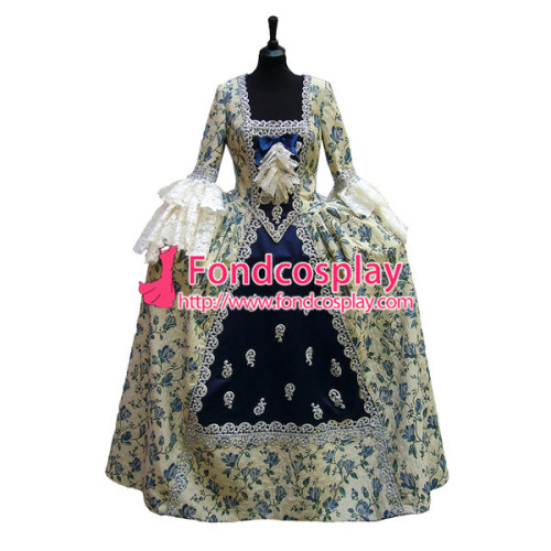 Victorian Rococo Medieval Gown Ball Dress Gothic Evening Dress Cosplay Costume Tailor-Made[G955]