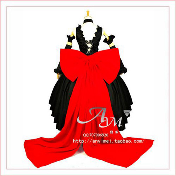 Chobits Chii Freya Dark Chii Dress Cosplay Costume Tailor-Made[G375]