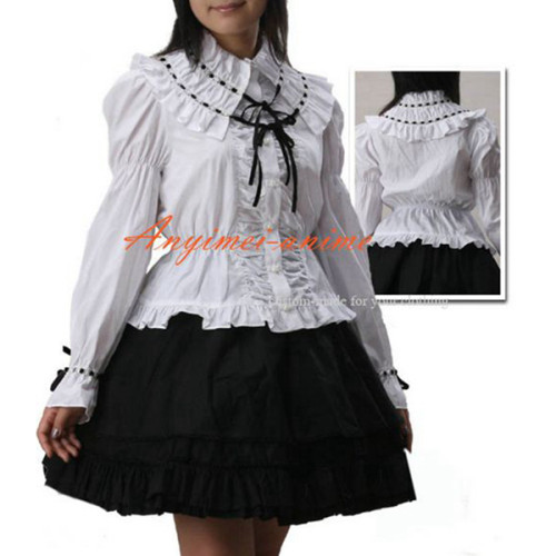 Gothic Lolita Punk Fashion Outfit Dress Cosplay Costume Tailor-Made[CK1040]