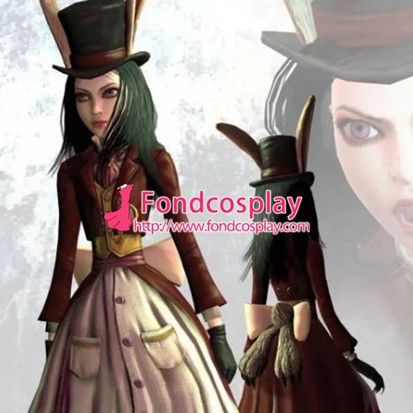 Alice: Madness Returns-Alice Dress Game Costume Tailor-Made[G1000]