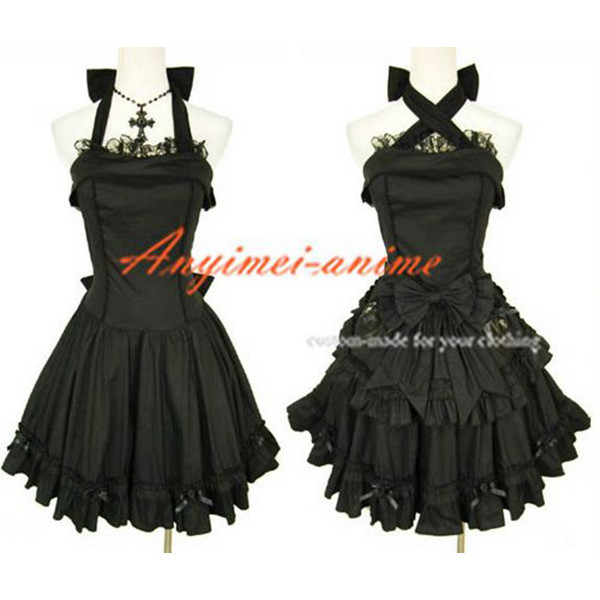 Gothic Lolita Punk Fashion Dress Cosplay Costume Tailor-Made[CK675]