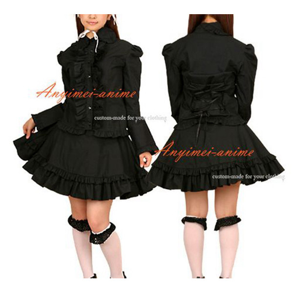 Gothic Lolita Punk Fashion Dress Outfit Cosplay Costume Tailor-Made[CK997]