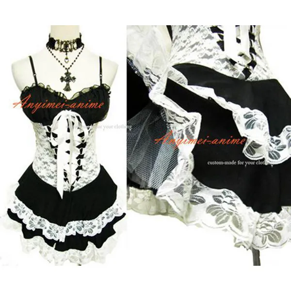 Gothic Lolita Punk Fashion Dress Cosplay Costume Tailor-Made[CK990]