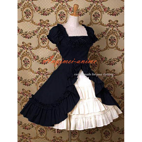 Gothic Lolita Punk Fashion Dress Cosplay Costume Tailor-Made[CK963]