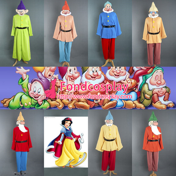 US$ 98.91 - Snow White And The Seven Dwarves-The Seven Dwarves Outfits Cosplay Tailor-Made[G1095] - www.fondcosplay.com