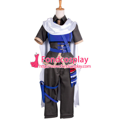 Final Fantasy Ffx Vii Elfe Before Crisis Suit Cosplay Costume Custom-Made[G728]