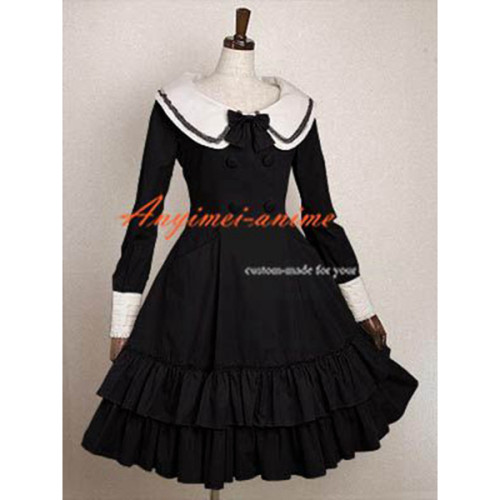 Gothic Lolita Punk Fashion Dress School Uniform Cosplay Costume Tailor-Made[CK661]
