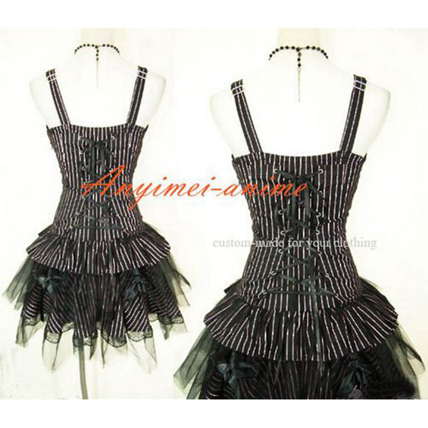 Adult Unisex Cotton Sleeveless Gothic Lolita Punk Fashion Outfit Cosplay Costume Tailor-Made[CK1136]