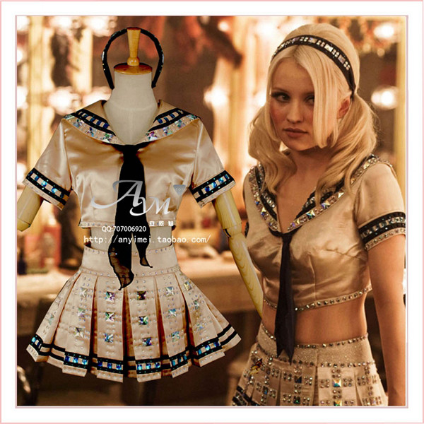 Sucker Punch Baby Doll Dress Cosplay Costume Tailor-Made[G754]