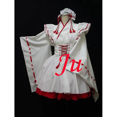 Gothic Lolita Japan Kimono Outfit Dress Cosplay Costume Tailor-Made[CK794]