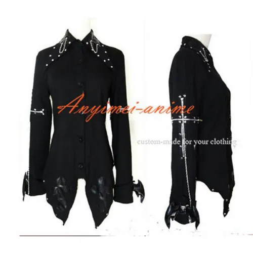Gothic Lolita Punk Fashion Shirt Jacket Coat Cosplay Costume Tailor-Made[CK1014]