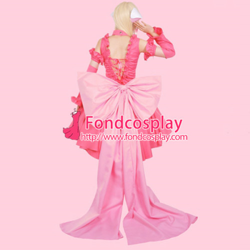 Chii Chobits Pink Dress Cosplay Costume Tailor-Made[CK836]