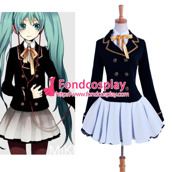 Vocaloid 2 Hatsune Miku Dress Cosplay Costume Tailor-Made[G913]