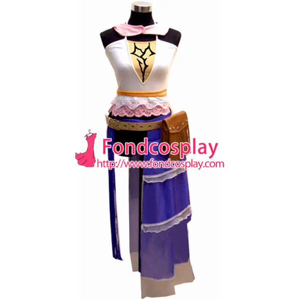Final Fantasy Ffx-2 Yuna Outfit Game Cosplay Costume Tailor-Made[G043]
