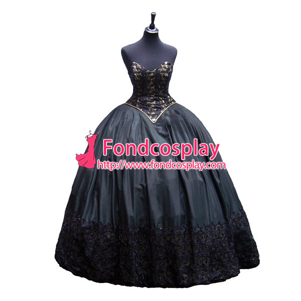 Victorian Rococo Gown Ball Costume Gothic Evening Dress Costume Tailor-Made[G1154]