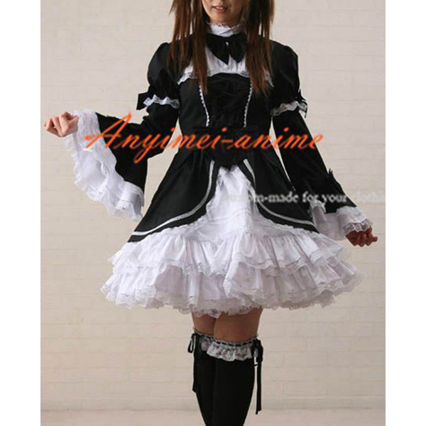 Gothic Lolita Punk Fashion Dress Cosplay Costume Tailor-Made[CK402]