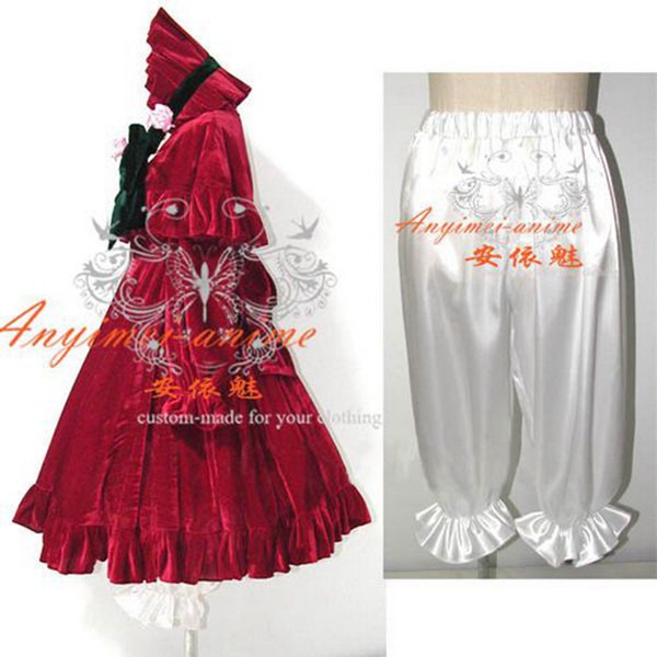 Rozen Maiden Shinku Outfit Dress Cosplay Costume Tailor-Made[CK768]