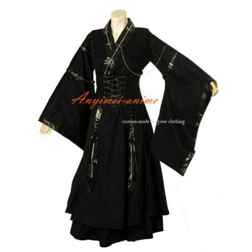 Gothic Lolita Punk Fashion Dress Japan Kimono Cosplay Costume Tailor-Made[CK1050]